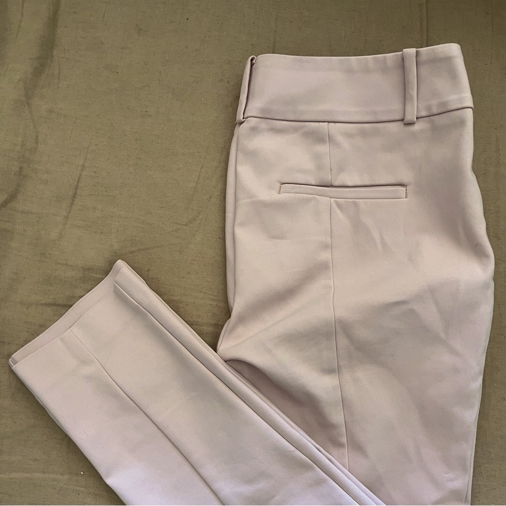 Ann Taylor dusty rose cropped pants